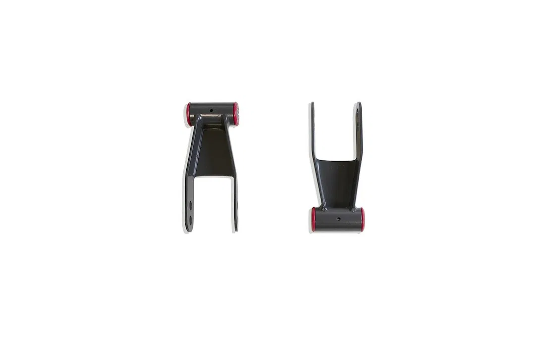 712120 – MAXTRAC Leaf Spring Shackle, 2 Inch Lift Greaseable Urethane Bushings Set Of 2